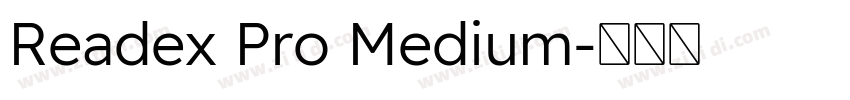 Readex Pro Medium字体转换 Readex Pro Medium字体转换